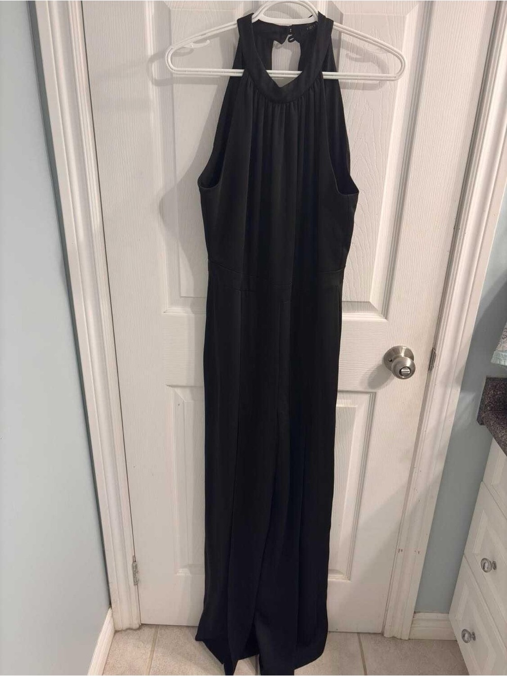 Women’s Black Halter Jumpsuit
